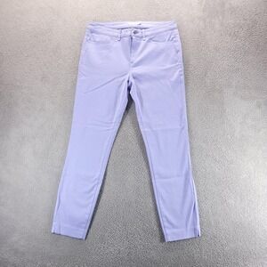 Peter Millar Pants Womens 8 Purple Karlie Golf Chinos Twill Stretch Slim Skinny